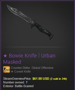 CSGORewardsCO's tweet photo. Restock! $325 skins added, and a ★ Bowie Knife | Urban Masked!

https://t.co/tkgMcnmLO5           

#CSGO #csgofreeskins #csgoskins https://t.co/oF0cdlnPkI