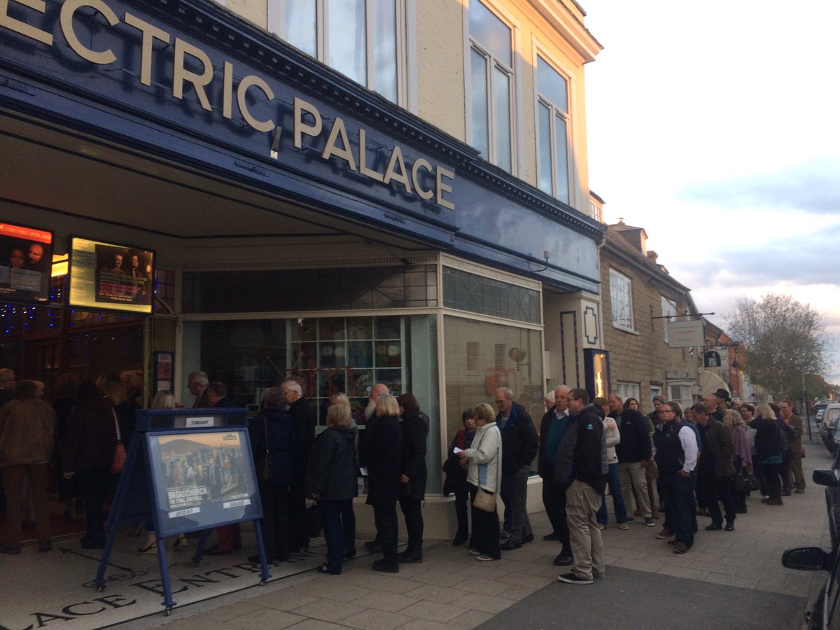Special screening at the Electric Palace, Bridport, of the final episode, is SOLD OUT. Great to see so many locals here to support the show!