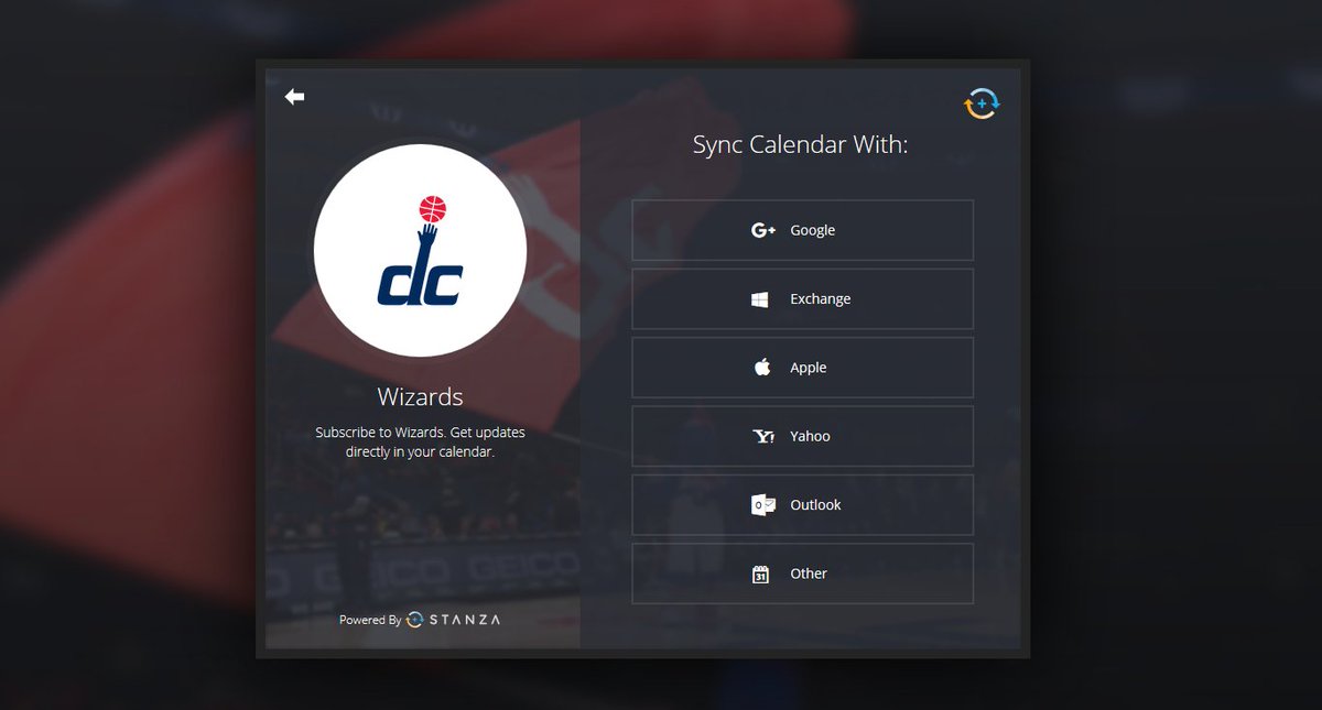 washington wizards on twitter looking to add the playoff schedule