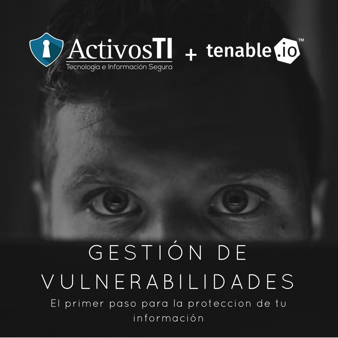 ActivosTI's tweet photo. #ActivosTI trae #tenableio para la #GestionDeVulnerabilidades en equipos y redes. Más info en https://t.co/VIUTeGDEia https://t.co/MG6BalJQj6
