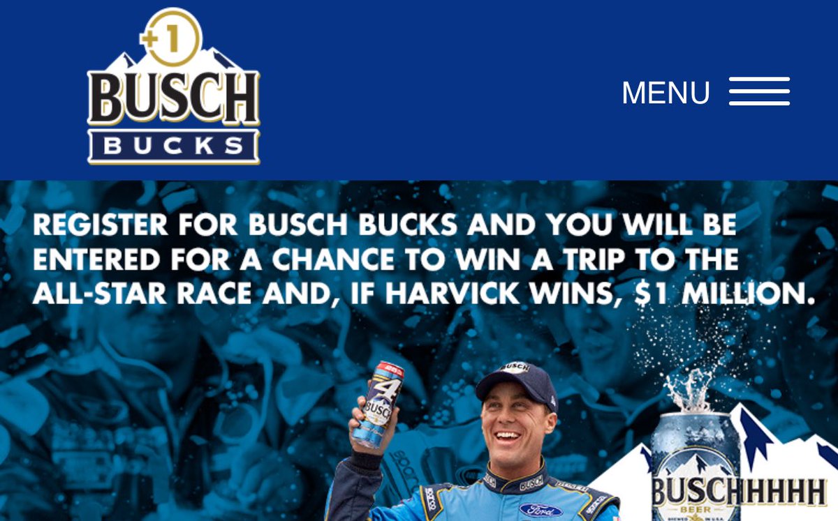 To drive Busch Bucks program enrollment, Busch giving a fan tickets to