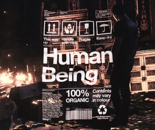 ♛

I'm only human, after all.
   Don't put the blame on me.