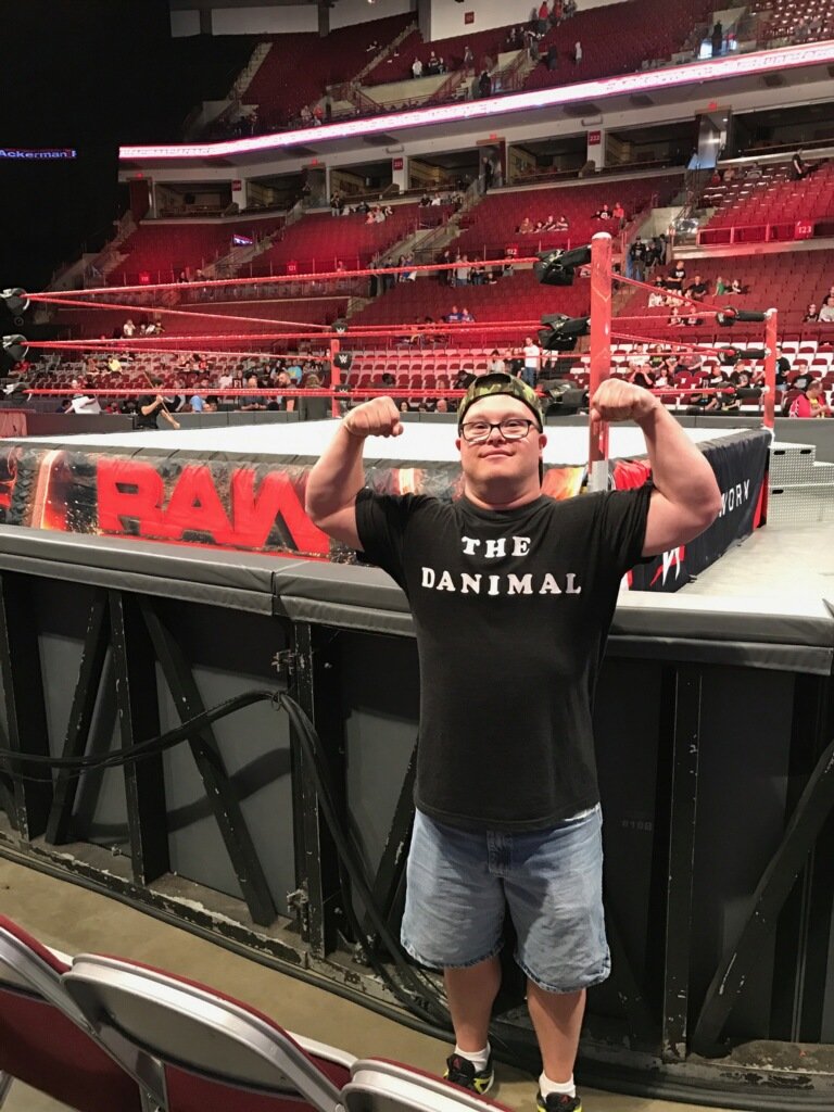 Danny is at Raw tonight!