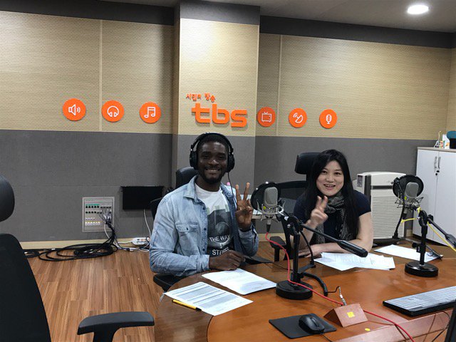 koreascape's tweet photo. 'Did You Know?' is back with #SamOkyere @KwesiKente and Michelle Kang on Pororo, Dooly and other cute characters🐧🐲. Now @1013eFM #tbsefm https://t.co/10YXNIWWBX