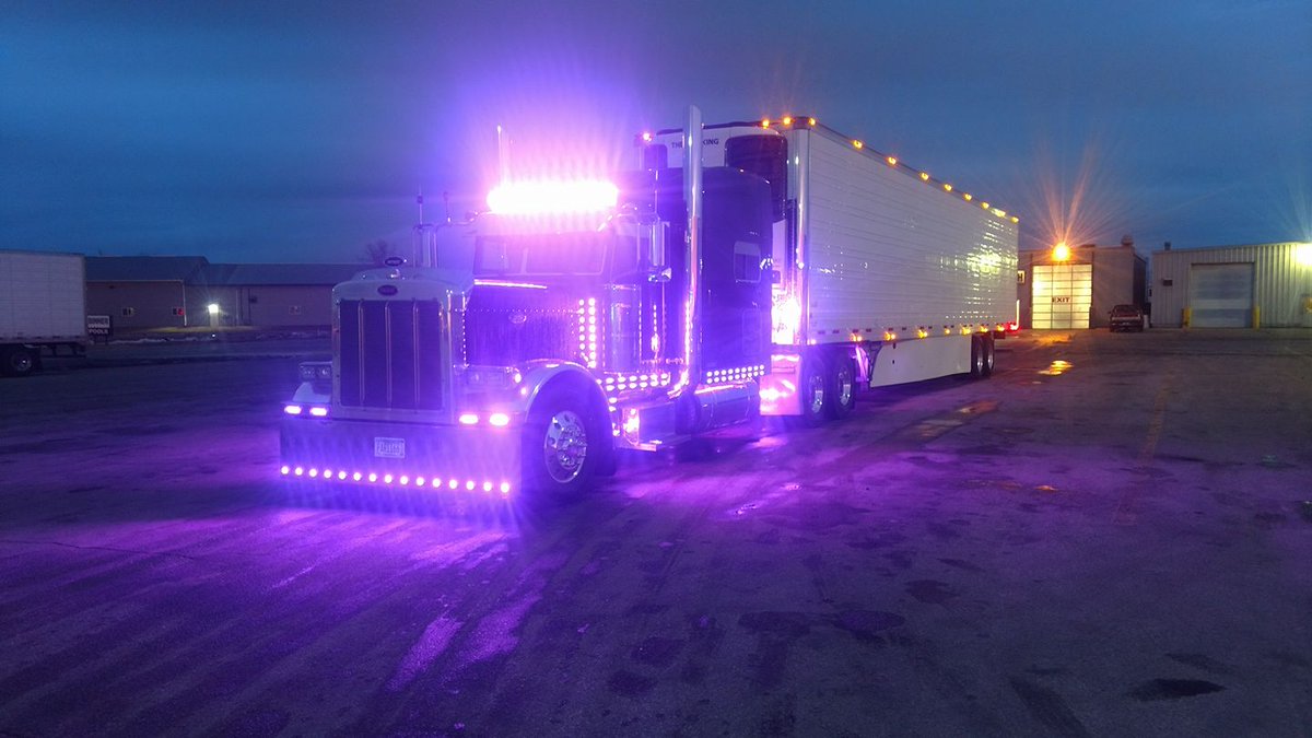 Symposium Modsige udstrømning Big Rig Chrome Shop on Twitter: "Check out the @gotrux #dualrevolution  lights at night. On sale now at https://t.co/cP7xY5nJq5. #truckers  #truckerslife #trucking #purple https://t.co/txsEvmiLfW" / Twitter