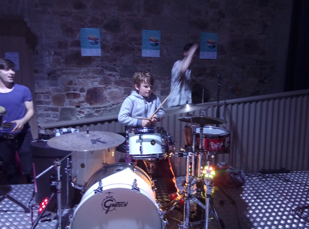 Here's jack aged 9 having an excellent 'go' @bookabrassband <a href="/CreativeWicklow/">Creative Ire Wicklow</a>