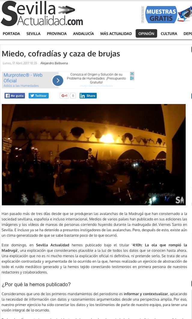 antonioj_campos's tweet image. El #periodismo no es contar lo que se quiere leer/escuchar. Aún así, hay que #explicar y #argumentar a los lectores