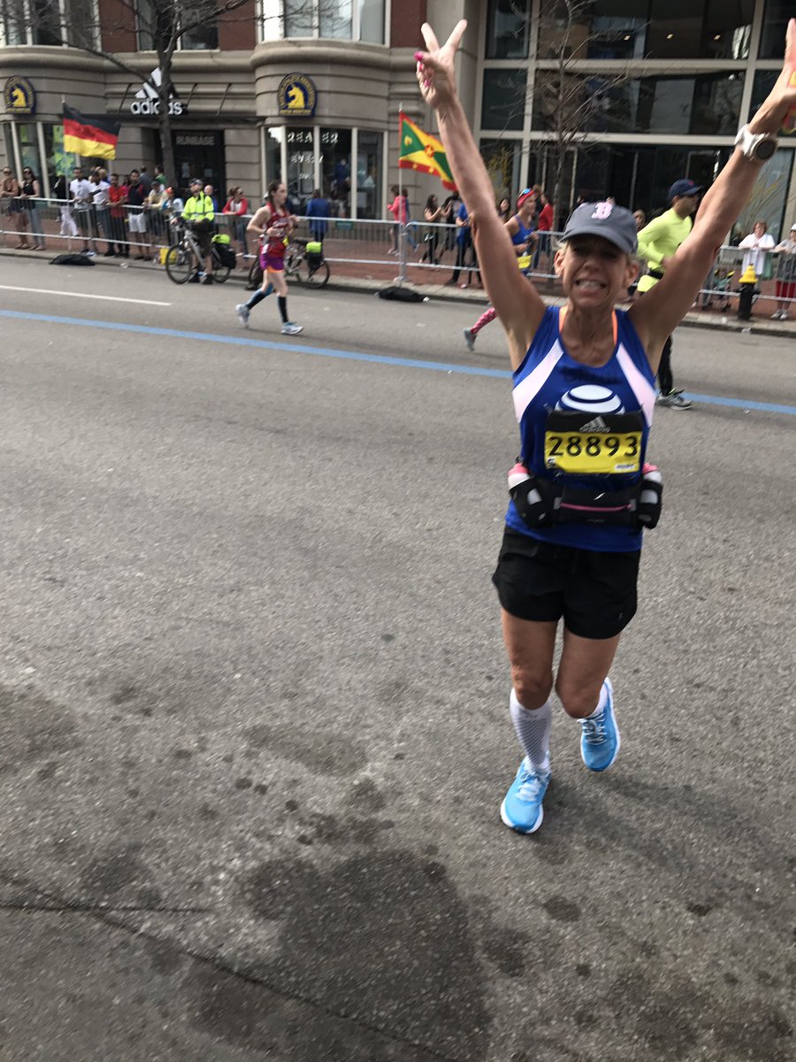 She. Did. It. Let's go, <a href="/dawnmarcaccio/">Dawn Marcaccio</a> !!! So proud of you!!! #BostonStrong #SwaggaStrong