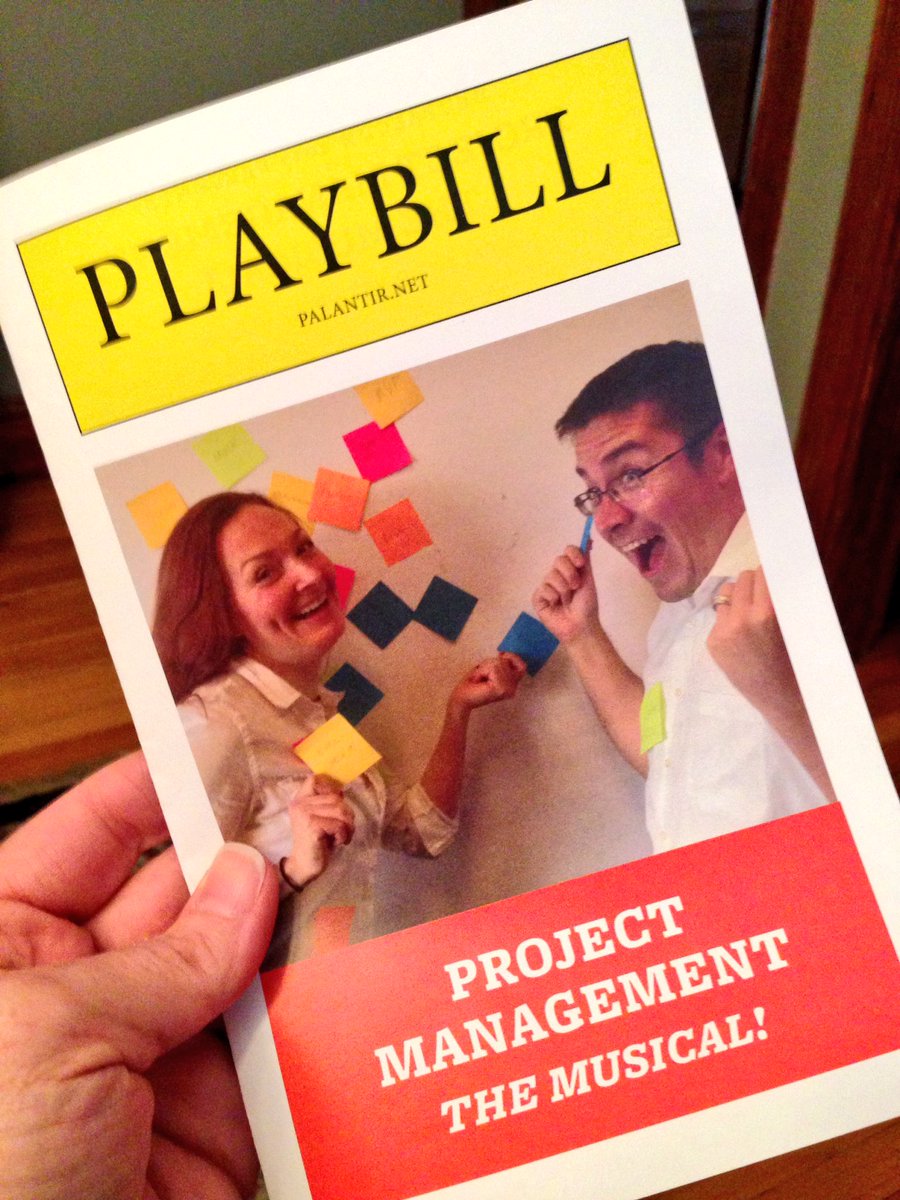allisonmanley's tweet photo. The playbills for #pmthemusical are printed! Get ready #drupalcon #baltimore ... @joe_allen_black & I are coming! https://t.co/1dSC6rdTHi