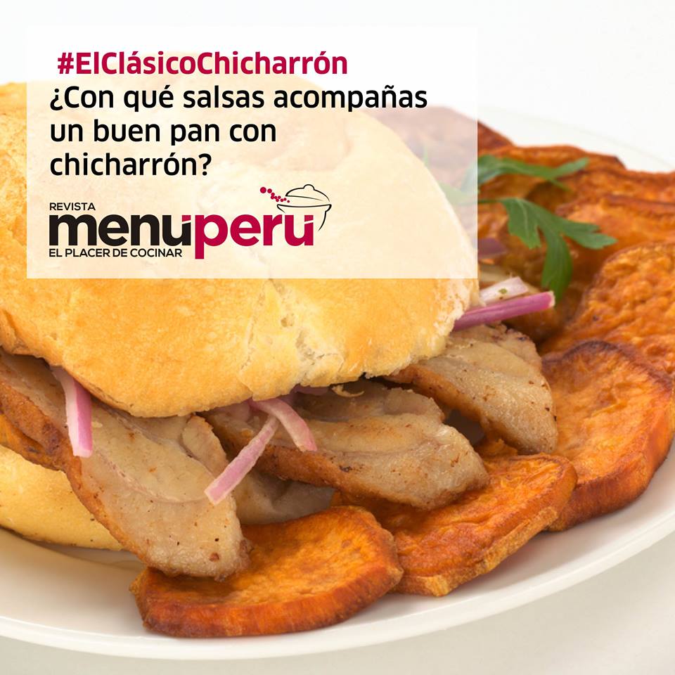 ¿Con qué salsas acompañas un buen pan con chicharrón? Responde y participa en nuestra próxima revista! #QuéRico
#ElClásicoChicharrón