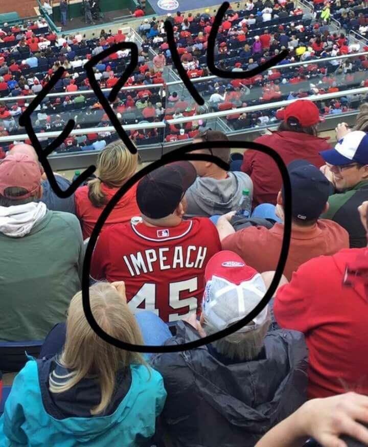 impeach 45 baseball jersey