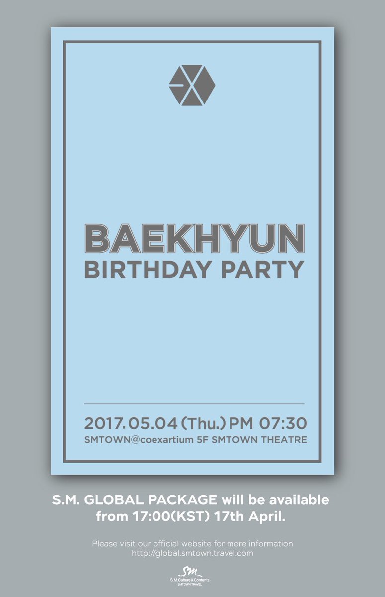 lexymine28's tweet photo. Happy B's Birthday! Available from 17:00(KST) 17th April! For more information👉 https://t.co/N84Sw4kZBx #BA... by #WearEXO_L via @c0nvey https://t.co/ViKmghg5nK