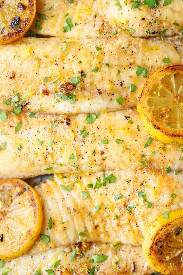 Baked Lemon Butter Tilapia kristyspairana.com/baked-lemon-bu…