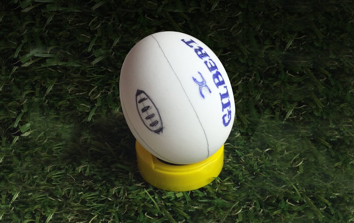 Kicking Easter into touch.. #eggdecorating #eggpainting #easter