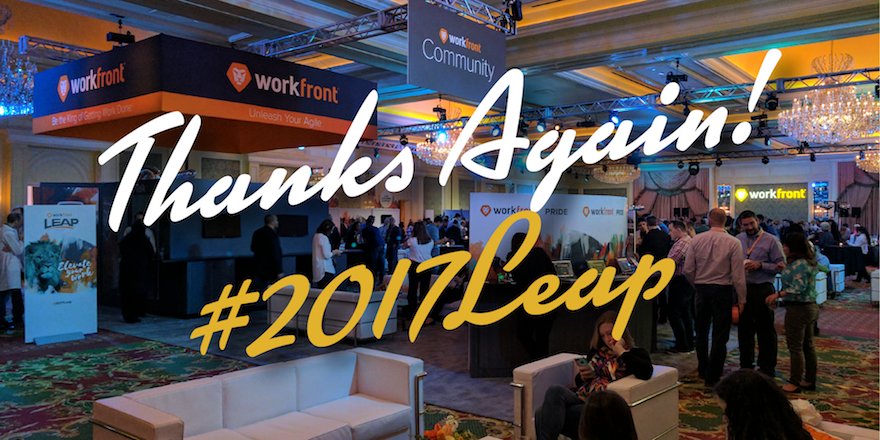 HiveNine's tweet photo. Thanks again to all those who came by our booth, watched @DarinHicks' presentation and lived it up with us at #2017Leap. See you next year!? https://t.co/JGSmg6bzlj