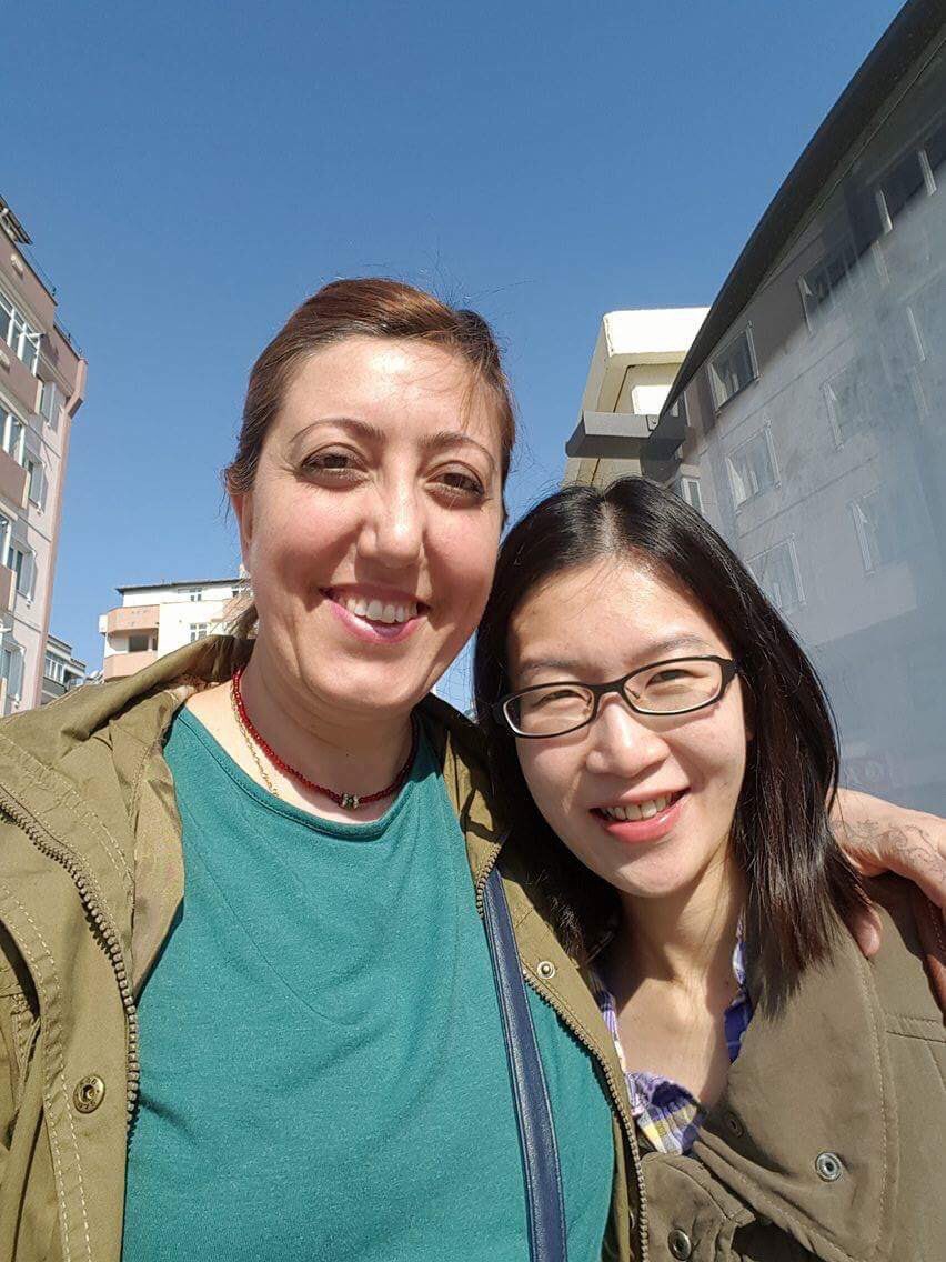 lingya0819's tweet image. #lovelysister #bestsister #stillbehappy #dontknowlanguage #loveyoumore #turkish #turkey