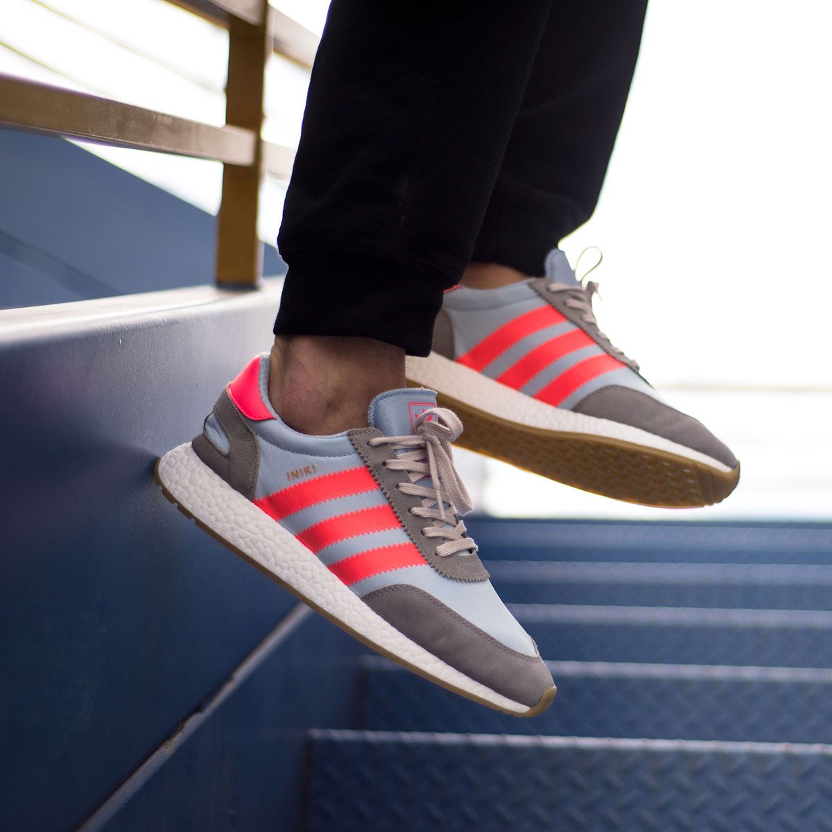 adidas iniki runner on feet