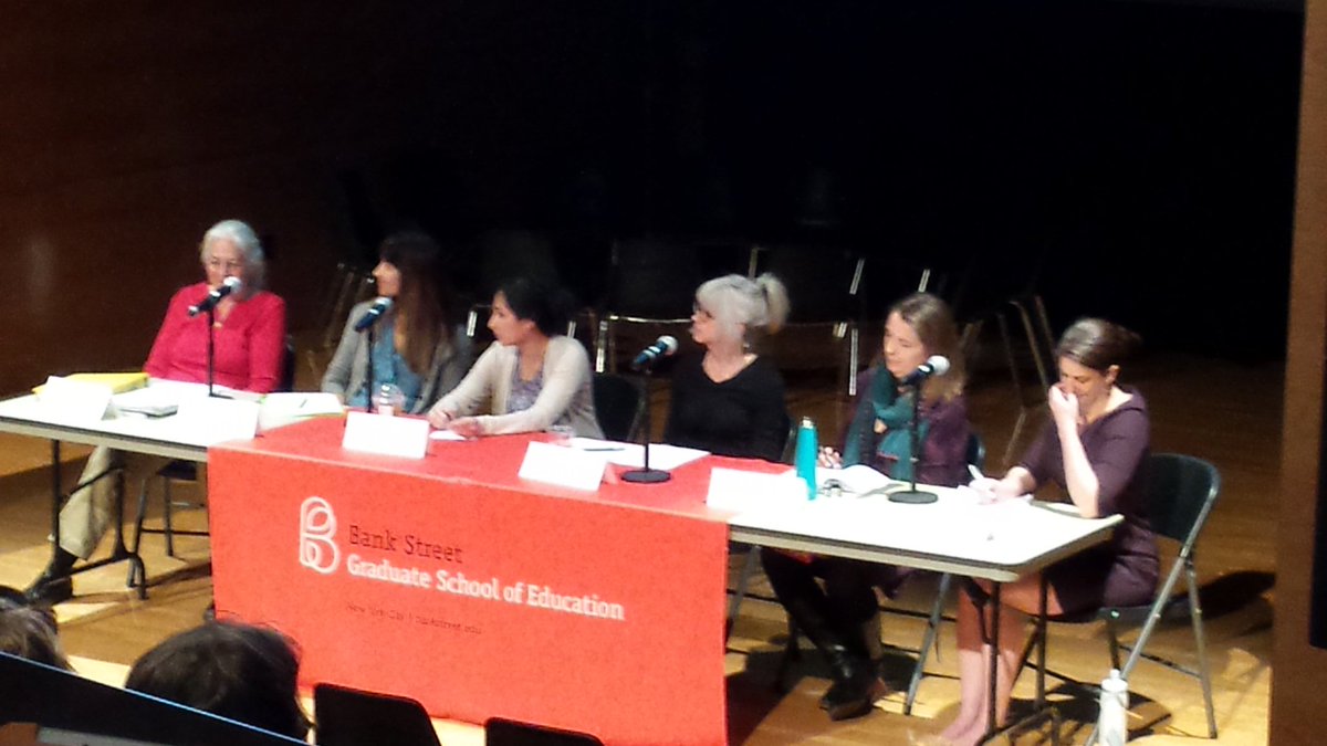 Panelists for Teaching in Urgent Times at <a href="/bankstreetedu/">Bank Street College</a> #sojustedu
