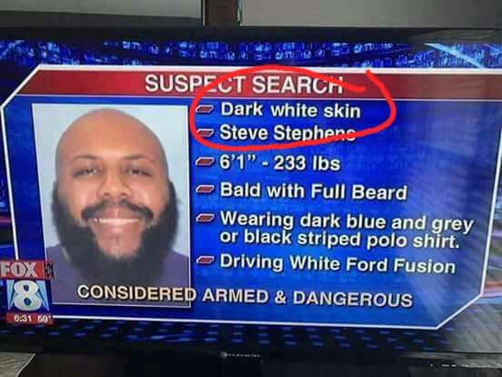 FUNNYsnarkyJOKE's tweet photo. WTF is Dark White Skin?! #white #black #AfricanAmerican #FacebookShooter #facebooklive https://t.co/Uk4R9kcP7P