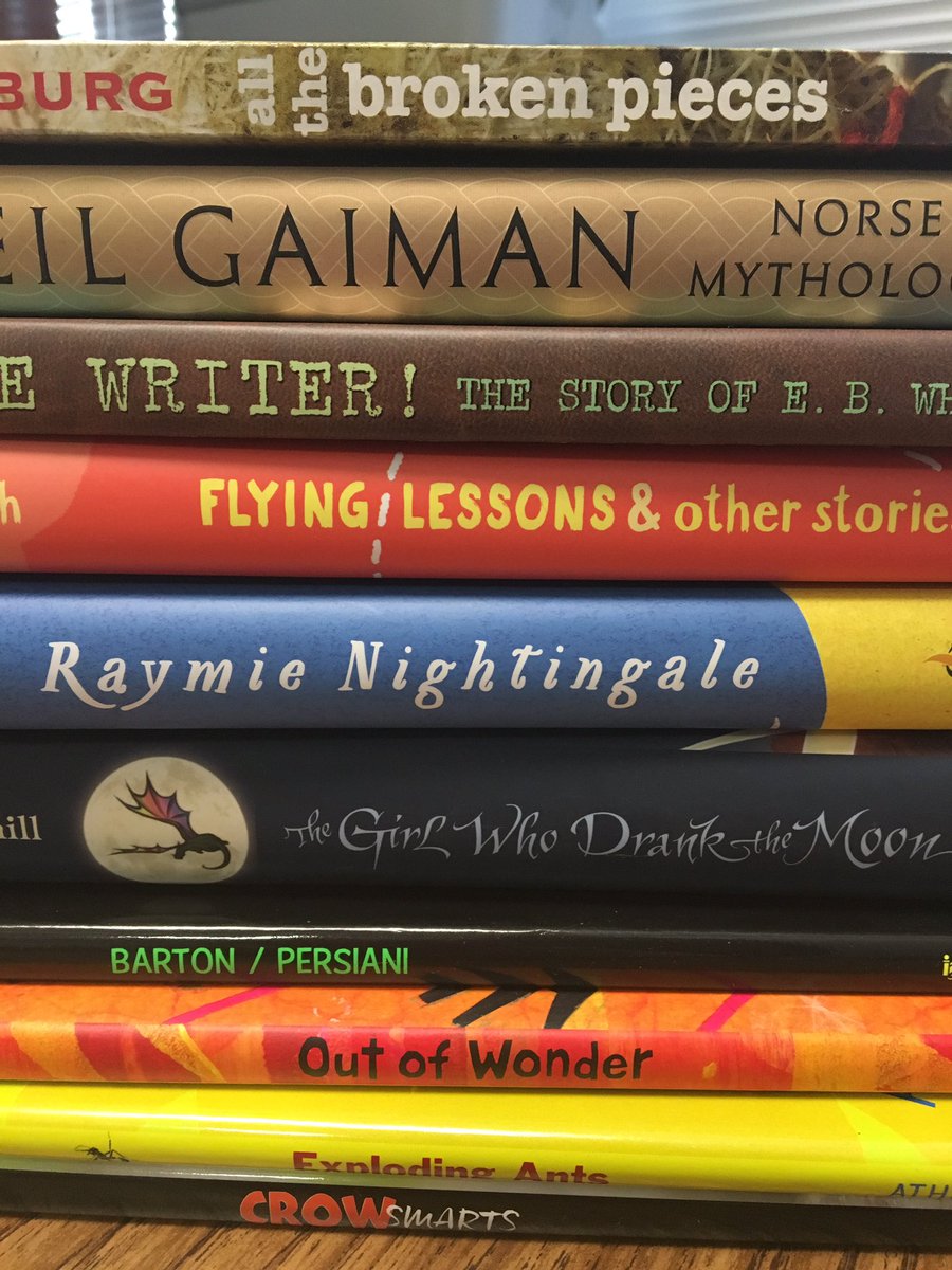 CMohning's tweet photo. New book day is always makes for a lovely Monday. #leadreader https://t.co/mjTKkIXwu5