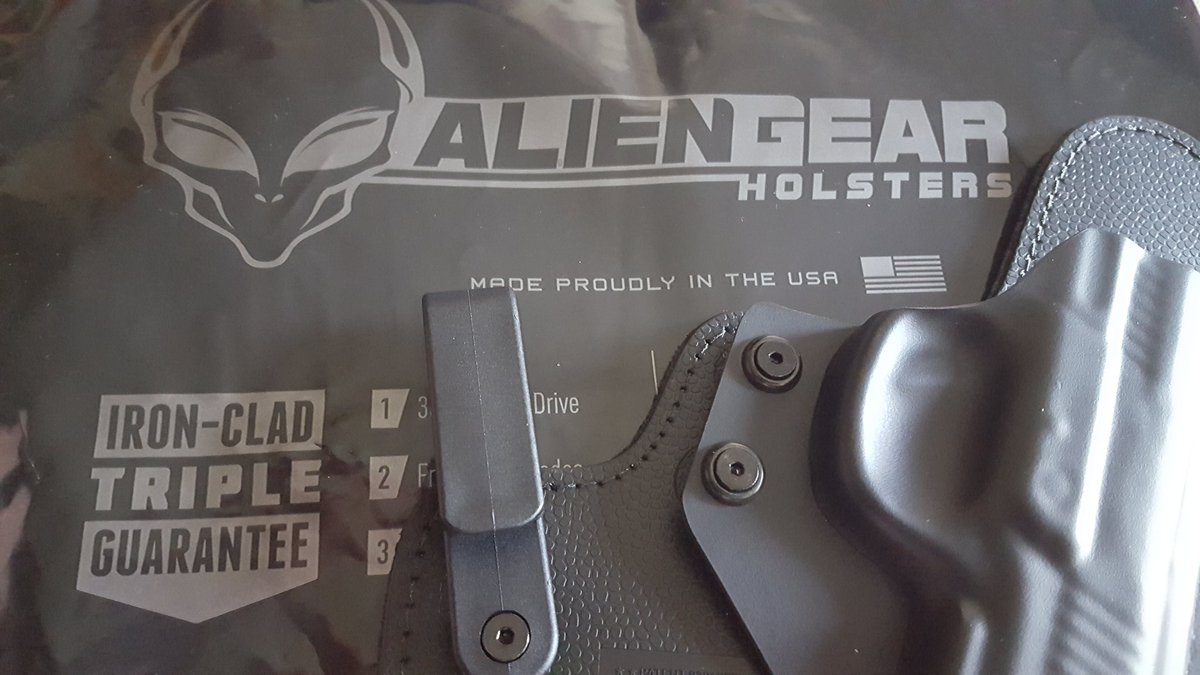 88husker's tweet photo. Got my @AlienGHolsters today for my SC9c Now to set it for where I want it at and start the process for my CCW https://t.co/8KN7W2vLCc