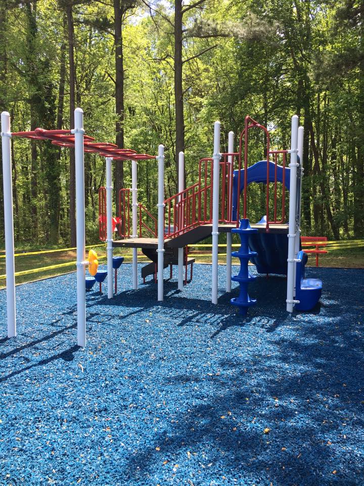 Wallburglions's tweet photo. Thanks to our fundraisers and your support the PTO was able to purchase a new playground, basket ball &amp; soccer goals @dcsnc https://t.co/6b8pTD4M8V