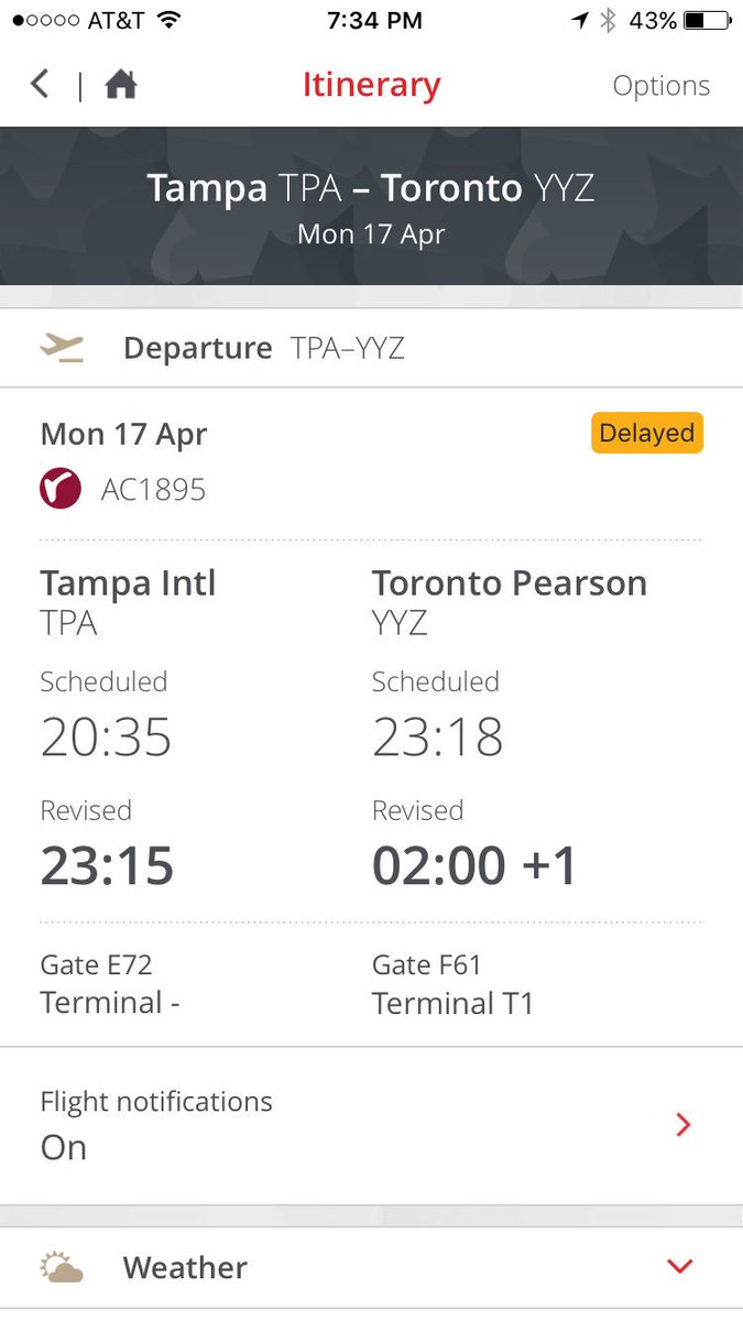 amicu87's tweet photo. . @AirCanada , you suck. 3+ hour delays are unacceptable in non weather related issues. https://t.co/2mpD6epioW
