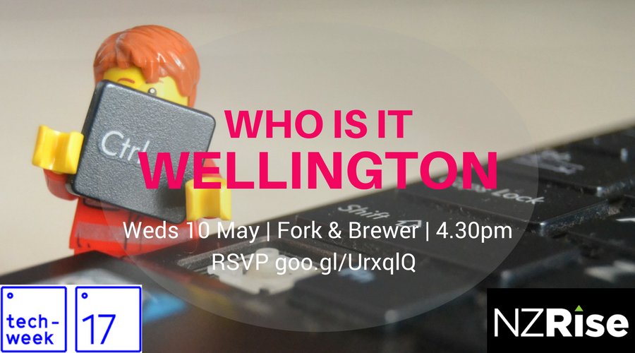 I'm going to this (cos I'm organising it) see ya there!  techweek.co.nz/whats-on/2017/… #wellington #tech #TWNZ17