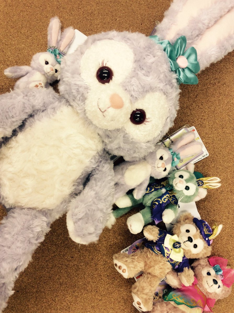 エコパーク 大府店 ステラルー ダッフィー の新しいお友だち ステラ ルー です いっしょだと いいことありそう ダッフィー シェリーメイ ジェラトーニ 新しいお友だち イースター ぬいぐるみ 夢 ダンス ダンサー 目指せ