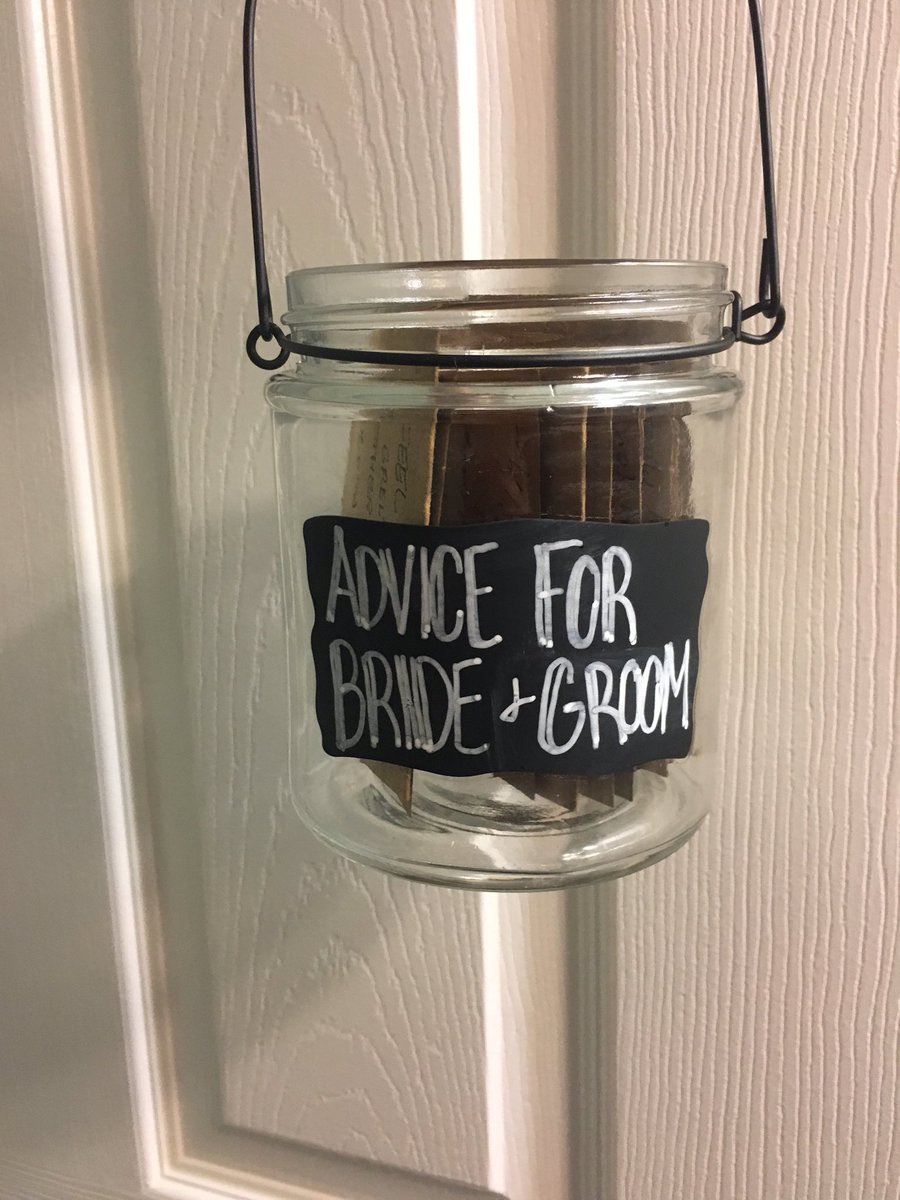 BeccaLynne16's tweet photo. There was a tip jar at our shower and this is what my best friend wrote. She gets me β€ #theoffice #BringingSextonBack @Ellie_Averett https://t.co/2PHUqHcAkr