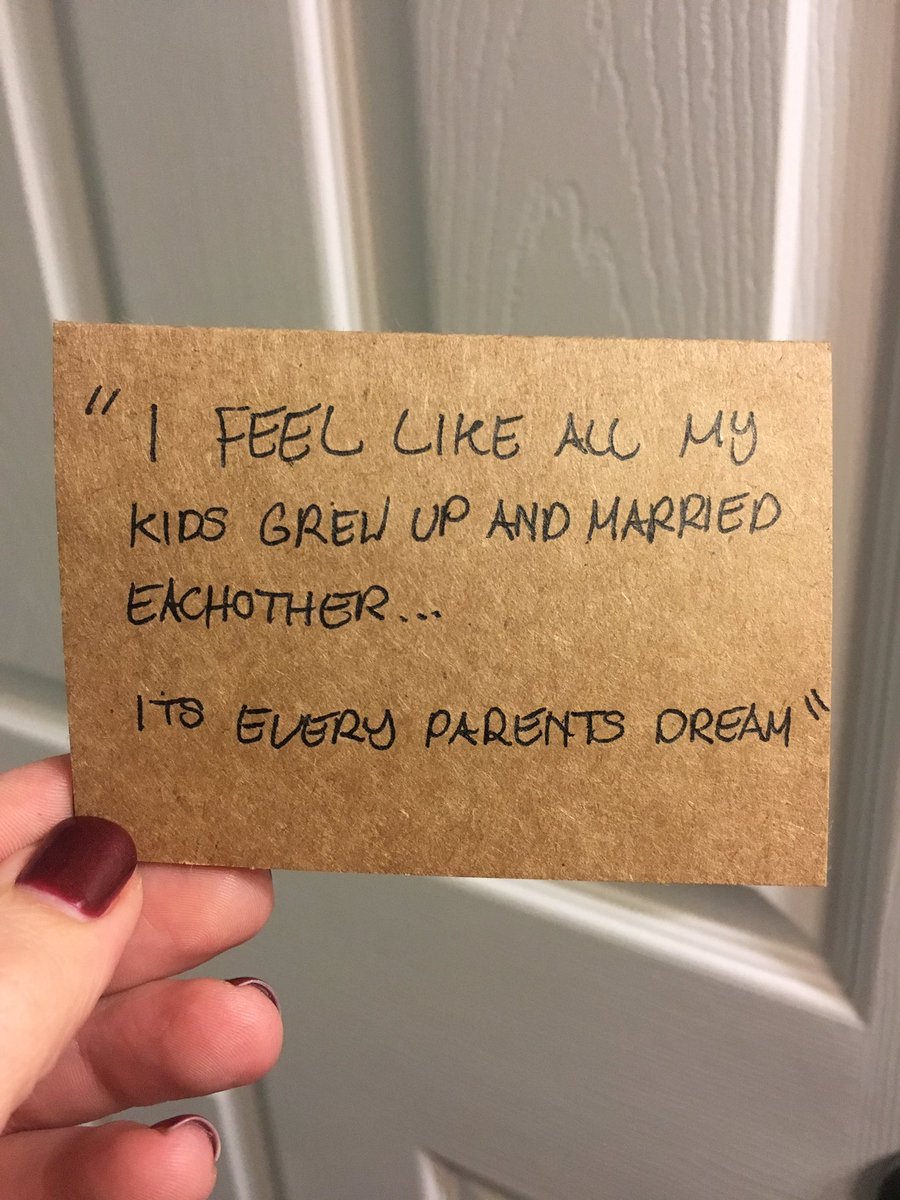 BeccaLynne16's tweet photo. There was a tip jar at our shower and this is what my best friend wrote. She gets me β€ #theoffice #BringingSextonBack @Ellie_Averett https://t.co/2PHUqHcAkr