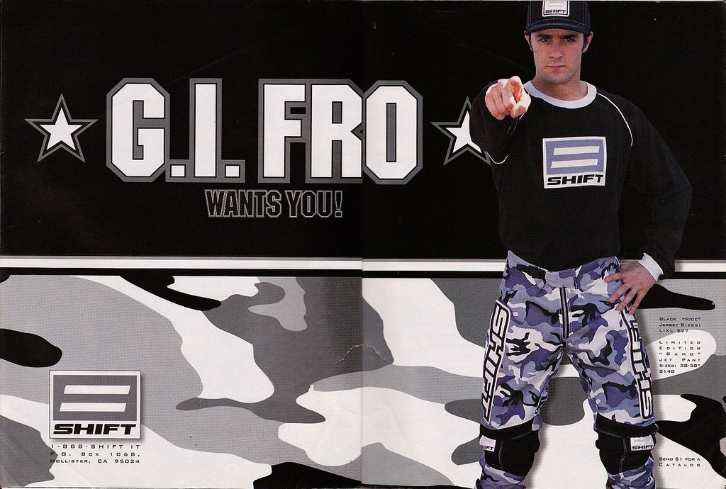 supercrossking's tweet photo. 1997 will always be the year of @emig47. Emig ran the #camo @ShiftRacing gear and was so #dominate in #supercross and #motocross #GIFro https://t.co/adMdO3jz4s