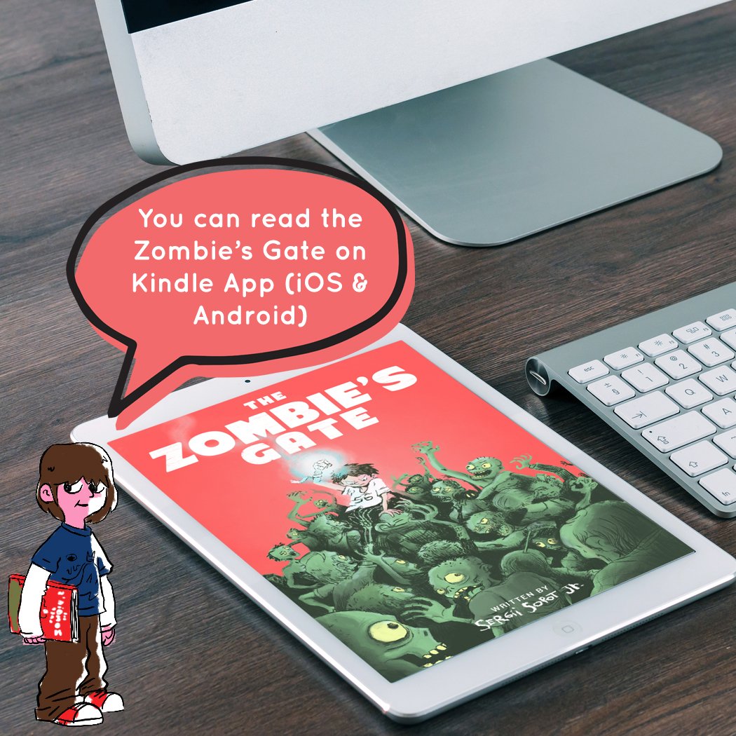 GateZombie's tweet image. Check out my book for iOS &amp;amp; Android👏👏👏
CLICK 👉 amzn.to/2mKBWS8
💀💀💀
#thezombiesgate #sergiisopotjr #zombies #zombie #EBooks #Book