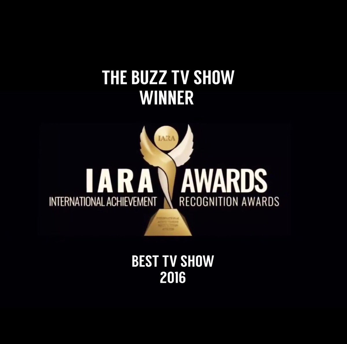 THEBUZZTVSHOW's tweet photo. #StillOnTheMatter ........ ππΎππΎ Thank you @IARA_Awards for the ππrecog! #BestTvShow #AwardWinningShow #PurelyEntertainment #NoDullMomentEver https://t.co/Yz9gWSec6L