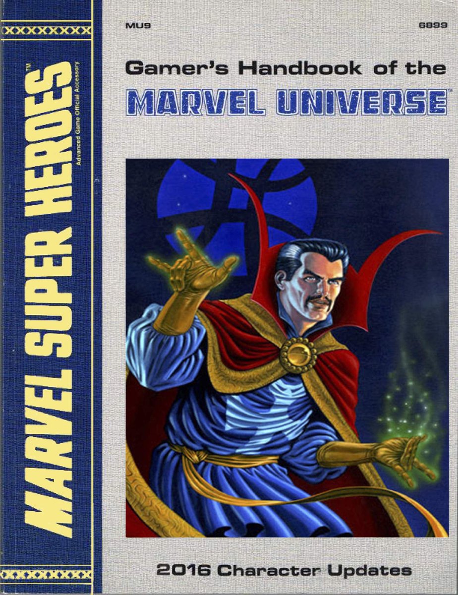 MarvelFASERIP's tweet image. Had @MarvelFASERIP continued beyond the early 90s, what stats did you want in a Gamer's Handbook? #FASERIP
