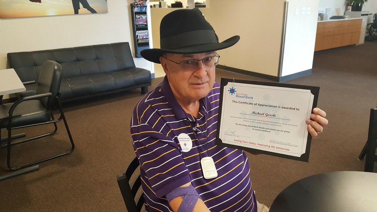 sdbloodbank's tweet photo. 🎉 What a Mighty Mighty Monday! 👋 Say HELLO to our new Gallon Donors! #MondayMotivation #MightyMotivation https://t.co/Ndauf2Gmms