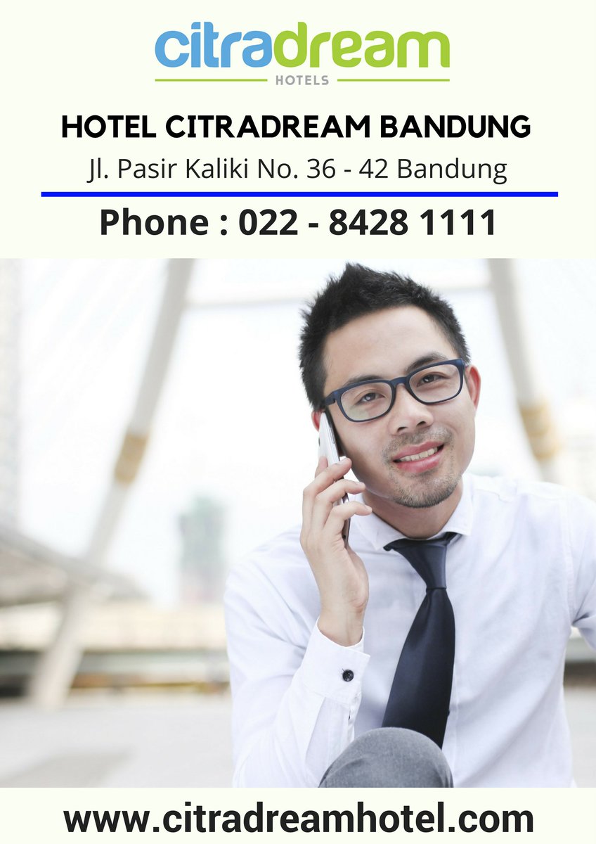 Rencanakan perjalanan bisnis Anda dengan menginap di Hotel Citradream Bandung