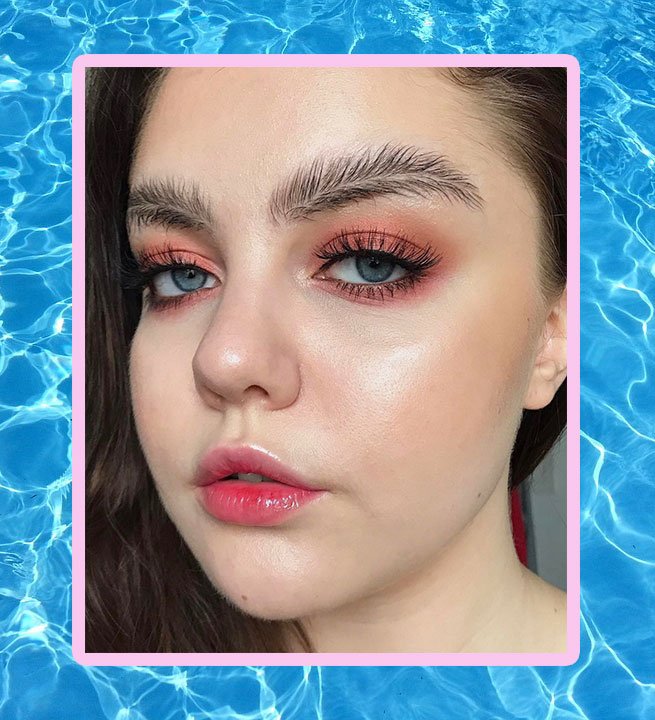 SKobey's tweet photo. #Featherbrows is the internet’s latest accidental beauty trend https://t.co/y2YROGbZvK #notsureaboutthisone https://t.co/peEaFQi9bO
