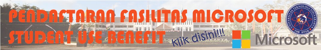 Untuk mendptkan lisensi Ms.Office Pro Plus 2016&amp;Windows 10 Education,mhs dpt mendaftarkan diri di bit.ly/2p8VK6l.