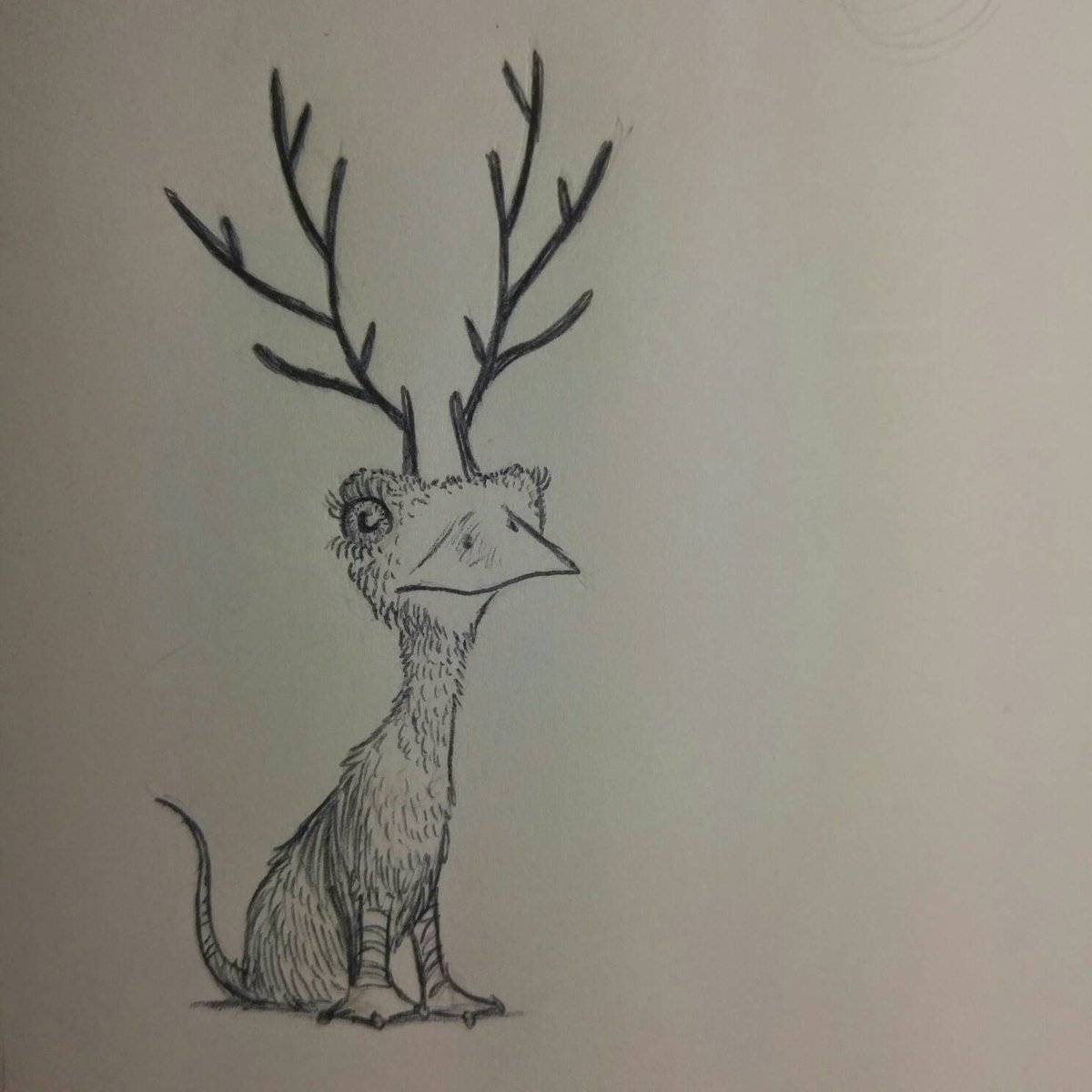 artfularmadillo's tweet photo. #ostrich- #rat- #alope. It's a bit of a STRETCH. 😉 https://t.co/FnUWbDEN6w
