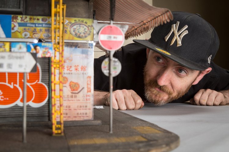 mymodernmet's tweet photo. Artist creates miniature worlds mimicking the grit and grime of urban architecture https://t.co/pHLPty3Ule https://t.co/y1wSM5CCRB