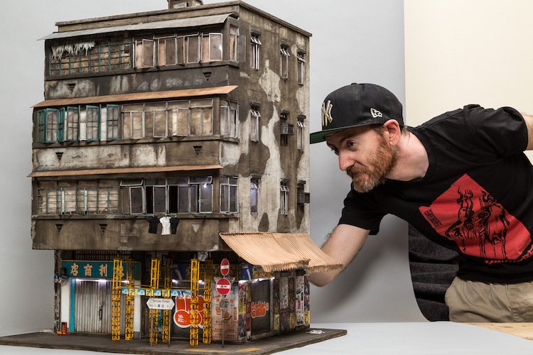 mymodernmet's tweet photo. Artist creates miniature worlds mimicking the grit and grime of urban architecture https://t.co/pHLPty3Ule https://t.co/y1wSM5CCRB
