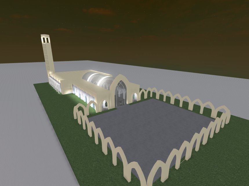 Yoroblox12's tweet photo. #Almostdone with Community #Mosque for #Roblox #ROBLOXDev https://t.co/Y9qz9pYNRl