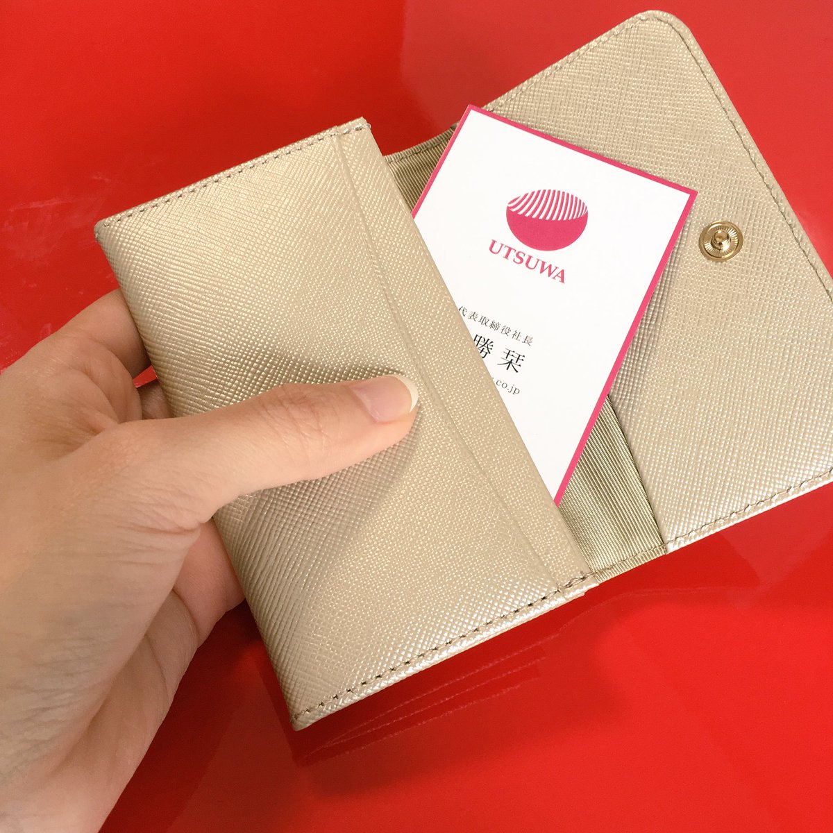 ハヤカワ五味 名刺きた 名刺入れは取り敢えずマルイで買った 今まで持ってなかった T Co 0j77jxyzjs