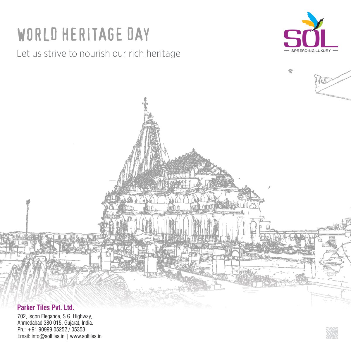 SolTileOfficial's tweet image. Let us strive to nourish our rich heritage - World Heritage Day!
#Soltile #Ceramic #Brand #HeritageDay #4K