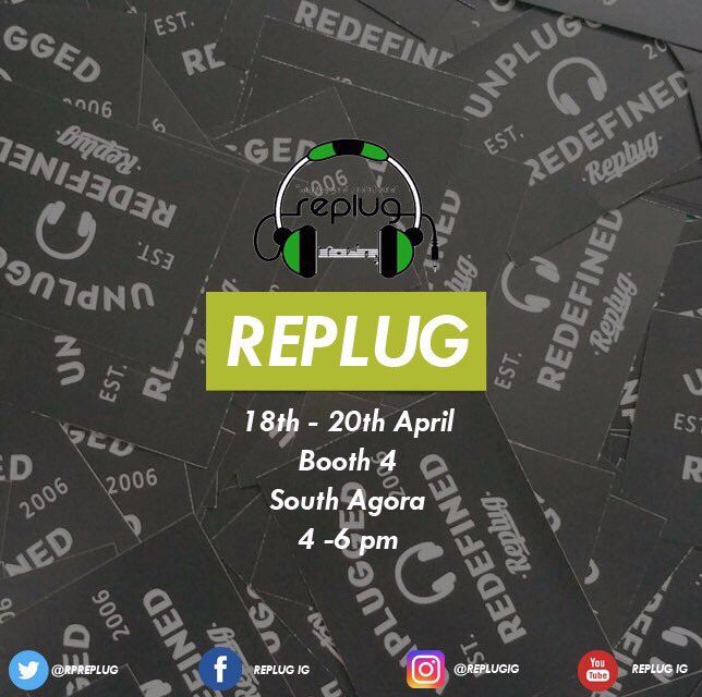 RpReplug's tweet photo. ITS TODAY GUYS! COME BY AND VISIT US at BOOTH 4 KAY π€π»β¨ππ ITS GONNA BE LIT π₯ #rpreplug #replugig https://t.co/JQs44NPDxR