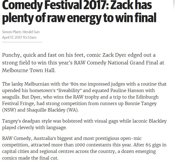 StandUpMICF tweet picture