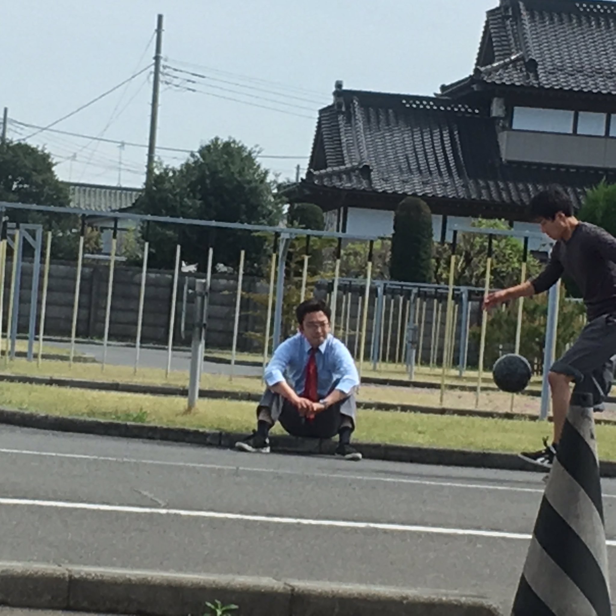 三共自動車教習所 酸っぱい顔してる齊藤イン 恋愛相談してるのかな 笑