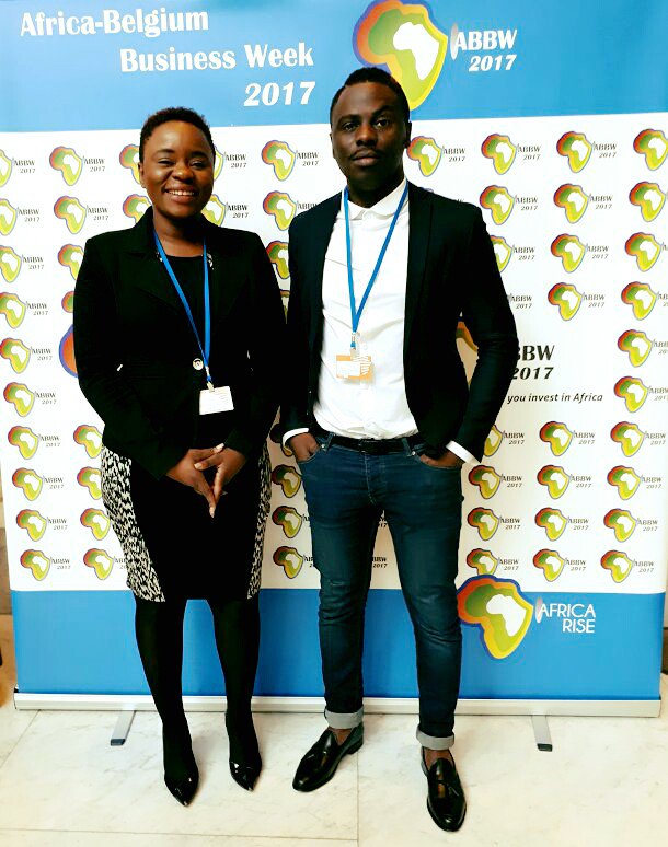 FabriquePM's tweet photo. Le CEO et la Dir Comm de la FPM, se trouvent à la 4ème Édition de Africa-Belgium Business Week invité pour parler #Innovation #ABBW2017 https://t.co/nOjCngMhKS
