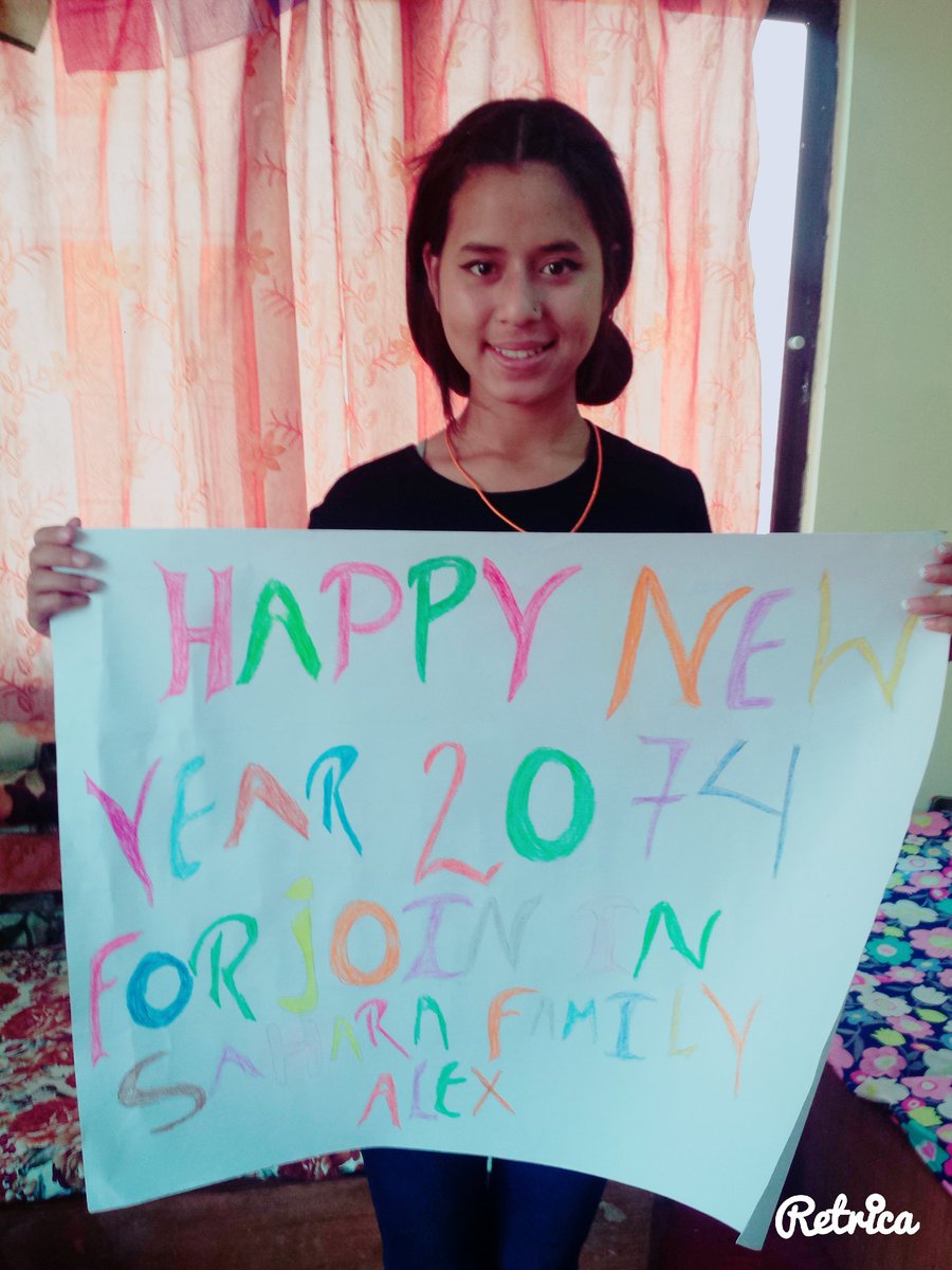 SameerMoHero1's tweet photo. Mepali new Year Happy New Year all https://t.co/hlOnvnMbjv you all Sahara Family https://t.co/dOY6qWNRH6